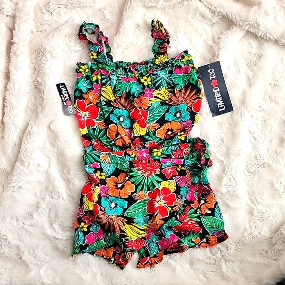 Toddler Size 2T Two-Piece Tropical Set